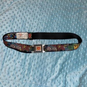 Marvel Seat Belt Buckle Belt
